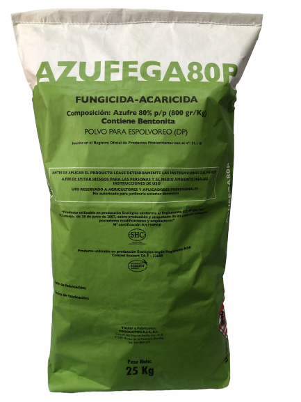 Azufega 80 P - Productos AJF